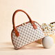 Kangaroo brand bag women's bag 2025 Chinese Valentine's Fashion Simple Middle-aged and Elderly Bags for Mother-in-law Niche Design Greeting Handbag Light Color Flowers