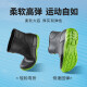 Botas de lluvia de fútbol botas de lluvia para hombres zapatos de agua para hombres tubos mediados de los zapatos impermeables para el agua de los adultos botas de agua de agua zapatillas de goma de moda botas de agua