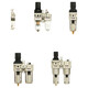 Pneumatic filter XMC water cup oil-water separation AW3000 AL40002000 air AC lubricator AL5000-10