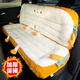 
Bozi is suitable for car seat cushion rear seat back thickened car seat cushion chair butt cushion plush seat cushion autumn gray cat [backrest] 13555 cm [imitation rabbit plush fabric bottom non-slip with snap buckle]
