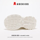 ABC Niños para niños Zapatos Campus Estudiantes Girls Lindo Decoración de flores Princesa Zapatos casuales 2025 Primavera Nuevos zapatos deportivos transpirables Blanco/morado 31 Adecuado para el pie de aproximadamente 18.9 cm