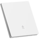 
International Electrician Switch Socket Panel 86 Concealed Household Ultra-thin White Matte Large Board One-Open Double Control Five-Operation with Switch Misplaced Five-Operation