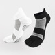 Huodiniao Autumn and Winter Yoga Socks Men's Pilates Toe Socks Anti-Slip Socks Adult Indoor Fitness Running Sports Floor Socks Men's Anti-Slip Toe Socks - Black 2 Pairs