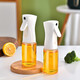 Spray oil kettle 300ml large capacity barbecue air fryer household kitchen glass oil kettle without oil 300ml large capacity spray oil kettle
