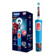 Cepillo de edad para niños con cepillo de dientes eléctrico de 3-7 años D103K Spider-Man Single Packer (Patrón de cabeza de cepillo Aleatorio) Regalo de limpieza y protección de la boca para el Día del Niño