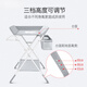 Clcey Diaper Table Baby Care Table Baby Diaper Table Multi-fonction Massage de lit pliant et touchez le gris de baignade peut placer le bain + petite eau