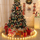 Coolibao Christmas tree 1.5m encrypted luxury home shopping mall Ping An tree lanterns luminous ornaments New Year scene layout