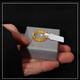 Happy two generations, copper coin shape money ring, female and male couple ring, light luxury and high-end ring that is not easy to fade. The default number is 7, other numbers are remarked (5-10)