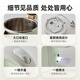 Bear kettle, electric kettle, household electric kettle, intelligent double-layer anti-scalding, automatic cut-off, extremely fast boiling water ZDH-H15L6 1.5L large capacity