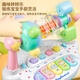 Chisen Boot Toys 0-1 ans Puzzle Éducation précoce Enfants sur 6 mois Enfants Cadeau garçons et filles 2 Park d'éducation 958-4 + Blue Mobile BL-31 + 2 Section 7 Section 3 Section 5