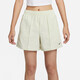 Nike (Nike) Pantalon féminin, shorts d'entraînement, pantalon de sport de nouveau style d'été, entraînement de course, fitness, pantalon à cinq points en baisse et décontracté FV6623-020 gris et blanc L