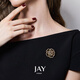 Jay flower brooch women's suit corsage as a birthday gift for mother-in-law and elders