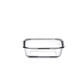 
Horseshoe cake steaming plate mold rectangular glass high temperature resistant steamable coconut juice thousand-layer cake steaming pot SN3890 135000cm round l heat resistant 400 degrees