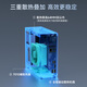 极夜 8700g迷你小主机台式电脑全铝 8600G/7800X3D/9600X/9700X/9900X/9800X3D【DeskMate】华擎X600 皓月银 DeskMate X600准系统（含无线