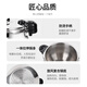 双喜双喜高压锅304不锈钢食品级家用燃气电磁炉通用炖汤锅压力锅新款 20cm 6L 妙旋球金/