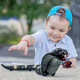 Qiyuemang Douyin Fernbedienung COBRA Kinderstreichspielzeug Elektrische Induktion Simulation Schlange Krabbeln gruselige Katzenschlange