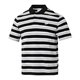 
Nike (NIKE) short-sleeved POLO shirt men's 2025 summer new striped sportswear casual lapel T-shirt business half-sleeved top FN3897-010 black and white stripes S