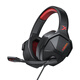 Siberia V13U gaming headset headset wired USB7.1 surround e-sports chicken headset computer headset microphone two-in-one black red