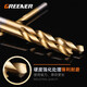 GREENER Twist Drill Bit Steel Drilling Set Containing Cobalt Tungsten Steel Hand Electric Drill Turn Head Alloy Stainless Steel Special 6.5MM