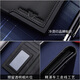 FALAMAONE brand men's wallet genuine leather long wallet cowhide business wallet card bag birthday gift for dad and husband QB887-3 [counter gift box]
