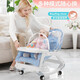 Forsunny Baby Scheding Baby Baby Coaxing Artifacto de 0-1 años Speding Baby Scheding Suministros recién nacidos Regalo de luna llena Baby Walking Valking. Reunión de un regalo para que coaxiaran a la cama mecedora + silla de comedor + silla reclinable/bebés de polvo y niños pequeños para consolar a sí mismos y quedarse dormidos independientemente