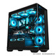 Colorful family bucket Ultra 7 265K/RTX5080 RTX5070Ti graphics card water-cooled desktop assembly computer host AI design rendering game live broadcast DIY complete machine with four丨U7 265K丨D5丨RTX5070Ti