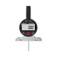 Mitzi hundred and thousandth depth gauge with data transmission function digital display thin rod measuring meter deep hole tire tread measurement digital display hundred percent 0-30/0.01mm thin rod