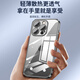 Milk Ente, geeignet für Apple 16Promax Mobiltelefon Hülle iPhone16Promax Schutzhülle Linse Vollbedeckung mit ultra-dünner Anti-Fall-Fall-Softschale für Männer und Frauen mit Linsenfilm [Titanium Black] Airbag Anti-Fall-Fall 丨 hohe Transparenz und Antioxidation und nicht Gelb