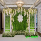 Internet-Promi weibliche Anker-Anker warm, romantisch und einfacher Live-Sendungs-Hintergrund-Stofftuch-Anker Live-Broadcast Room Hintergrund 3D Dreidimensionale Videofotografie ZP-15775 2 Meter breit + 2,5 Meter hoch (mit Haken)