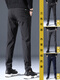 Pantalones casuales de pájaros carpinteros para hombres Pantalones sueltos rectos con 2024 pantalones deportivos de primavera y otoño para hombres negros 31 [sugerido 120-130Jin [Jin equivale a 0.5 kg]]