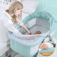 Raf core baby lathe dual-purpose all-in-one baby shaker foldable portable baby splicing bed newborn removable dark gray. Naked bed + random color