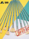 Nanbo Wanmopas S828 Bristle Lüfterpinsel Nylon Wasserkreide Set Ölpack