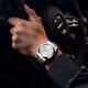 Aiwochi schweizerische Marke IW Watch Herren Vollautomatische mechanische Uhr importierte Bewegung Luminous Water of Herren Uhrengeschenk für Freund [importierte Bewegung] 829 Wolfram Steel Silber Weiß