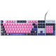 
Logitech K845 mechanical keyboard Wired keyboard Office full-size keyboard E-sports game luminous keyboard Chicken-eating keyboard Diy keycap Valentine's Day gift K845[My makeup bag]-Tea Roll