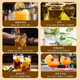 Juego de bebidas de Ou Shuai, juego de vinos de vino de la base de cócteles, juego de vinos de la base de bebidas de bebidas importadas de ginatra de ron de vodka, juego de bebidas de la versión Bailingtan, 700 ml 6 botellas y herramientas