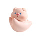 
Aili You cure tumbler small ornaments work station decompression artifact office desktop decoration birthday gift female boy milk candy rabbit [color box packaging]