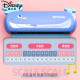 迪士尼（Disney）儿童口琴宝宝专用吹奏乐器婴儿早教初学者入门口风琴幼儿迷你口哨 蓝色卡通鲸鱼硅胶耳朵口琴