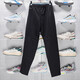 Li Ning sweatpants men's 2023 winter new fitness series straight warm plus fleece casual versatile slut pants AKLT795 AKLT795-3 black L/175