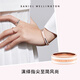 Daniel Wellington dw ring for women ceramic white + rose gold No. 52 couple ring birthday gift for girlfriend DW041