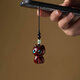 Beiyipin téléphone mobile lonyard accessoires pendents mignons chance et chat ringous chat santalou