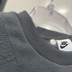 耐克（NIKE） 卫衣外套男士2024春秋季运动服保暖摇粒绒圆领套头衫 DD4855-068灰色 M
