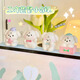 Cute puppy cartoon desktop decoration creative small animal entrance office area decoration children's study decoration Wish Puppy