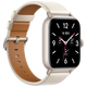 
vivo WATCH GT eSIM version Qingyun White Leather Smart Watch Blue River Operating System AI Experience 21 Days Extra Long Battery Health Monitoring Valentine's Day Gifts for Girls