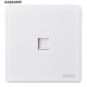 Jiaen Categoría 6 Gigabit Network Cable Socket CAT6 Puerto de red de banda ancha RJ45 Panel Gigabit Gigabit 86 Socket de computadora Blanco