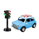 ONEVAN voice traffic light toy car children's alloy toy car boy early education traffic light teaching aids model sound and light lane traffic light + sound and light shift