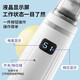 Cookss Baby Electric Nasal Aspiration Device spécial pour la congestion nasale pour les nouveau-nés et les enfants pour nettoyer le nez et le nez de la morve chez les nourrissons et les jeunes enfants en argent - ajustement à cinq niveaux + trois têtes d'aspiration]