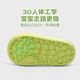 Pig dad children's slippers summer boys 2025 new indoor anti-slip 6-12 year old girls baby self-operated sandals green 16