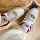 
Nike (NIKE) women's shoes 2025 summer Dunk Low low top retro board shoes sneakers casual shoes DH9765 DV1160-100 meters white and red metal buckle 35.5