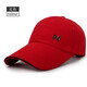 Hjzh Hut Männer Frühling und Sommer koreanischer Stil Baseballhut Outdoor ausgedehnt Sonnenschutz Sonnenhut Dome Casual Letter Fishing Marine Blau Verstellbar