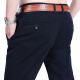 Jeep Spirit Jeep Pantalones de hombres casuales Comerciales directamente sueltos Pantalones simples de molienda de otoño e invierno Pantalones de hombres gruesos CA878L Tamaño azul oscuro 31